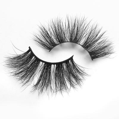 China Long Natural Mink Eyelash Wholesale Private Label 25mm Eyelash High Quality Seller for sale