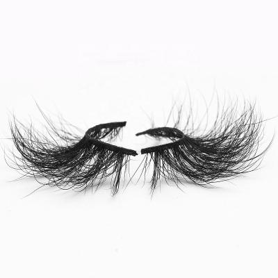 China 100% Natural 25Mm 3D Mink Eyelashes Long 5D Dramatic Lashes Manufacturer for sale