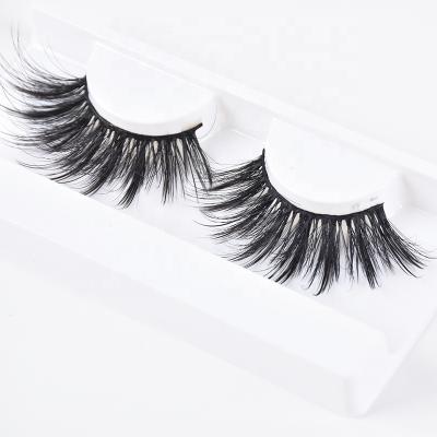 China Hot Sale Custom Made Soft Silk Long Faux Mink Eyelashes Lashes 3D Beauty Supplies Natural for sale