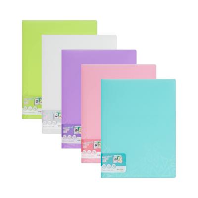 China Durable White Green A3 A4 A6 Pick And Other Colors Presentation Laminated Folder for sale