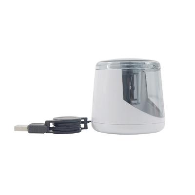 China Single Autofeed Electric Pencil Sharpener With USB Pro School Classroom Metal Pencil Sharpener for sale