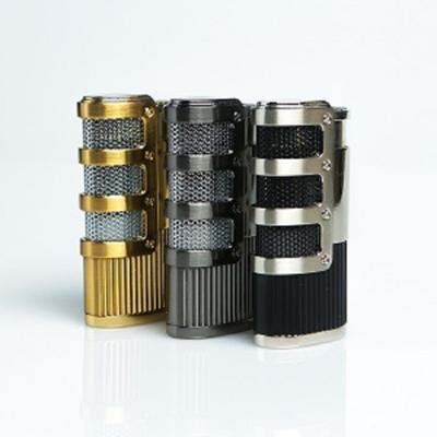 China Windproof Butane Wholesale Jet Flame Cigar Lighter with 3 Flame Torches for sale