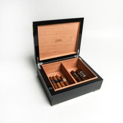 China OEM luxury handmade custom made cigarette cabinet wooden cigar humidor for sale, for sale