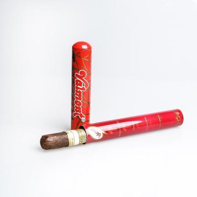 China High Grade Aluminum Unique Luxury Metal Design Single Cigar Aluminum Tube For Gift for sale