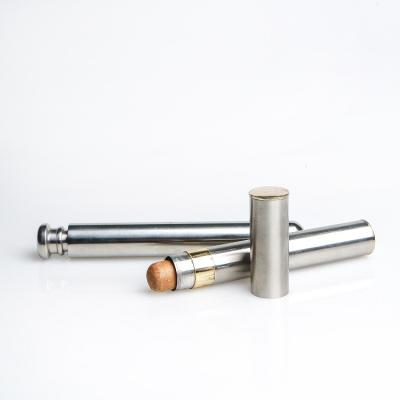 China Save Cigar OEM/ODM Cigarette Metal Cigar Case Aluminum Tube For 1 Cigar for sale