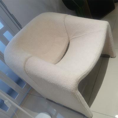 China (Others)Adjustable Leisure Chairs Teddy Fabric Sheep Peel Wool Single Sofa Chair Teddy Sheep Sofa Chair Living Room for sale