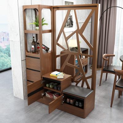 China Convertible Display Shoe Rack Suitable Multifunctional Shoe Rack Set Using Wooden Shoe Storage Cabinet Antique Home Modern Living Room for sale