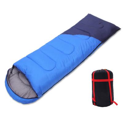 China Envelope Type Cotton Outdoor Camping Sleeping Bag For 3 Season Traveling for sale