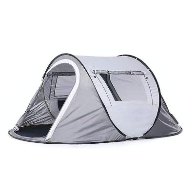 China Extended Type Camping 3-4 Person Family Pop Up Tent Outdoor Luxury for sale