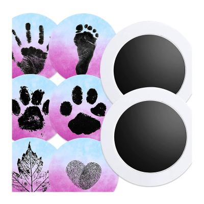 China Keepsake Kit No Mess Ink Pad Cat Protective Pawprint Pad Pet Paw Print Kit Paw Print Stamp Baby Dog Hand and Footprint Kit for Newborn Baby for sale