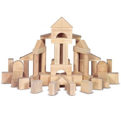 China DIY TOY OEM - ODM set of wooden building blocks - puzzle with wooden blocks - safe natural wooden toys for children for sale