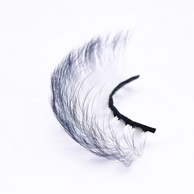 China 2022 Most Natural Popular Eyelashes With Box Custom 25mm Mink Color Eyelashes 25MM Tapered Colored Eyelashes for sale