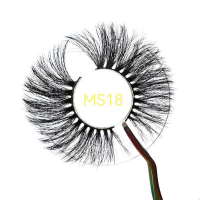 China Full Volume Eyelashes 25 mm 3d Mink Eyelash With Magnetic Box Full Strip Lashes Supplies Wholesale Faux Fluffy Mink Lashes 25mm for sale