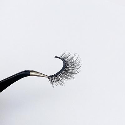 China Cruelty Free /Soft 5D Lashes Natural Synthetic False Lashes Vegan Self Adhesive False Eyelashes for sale