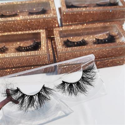 China Custom Wholesale Brand 25mm mink eyelash set 3d Mink False Eye Lashes Own full volume design eyelash packaging new for sale