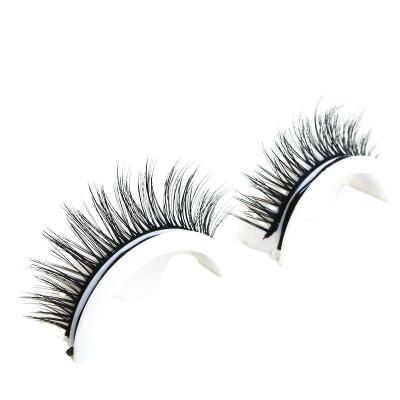 China Natural /Soft Qingdao Packaging Box 6d Custom Self Adhesive Fluffy Short Lashes Lashes Packs Set for sale