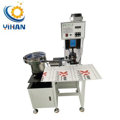 China 2T Auto Vibrate Plate Feeding Single Grain Pre-insulated Terminal Ferrule Crimping Machine for sale