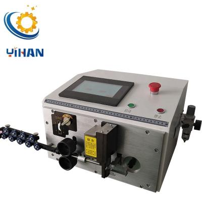 China 70KG Automatic Wire Bending Stripping Cutting Machine for 0.1-25mm2 Wires 10 Bending for sale