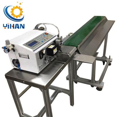 China Automatic Wire Cutting Stripping Terminal Crimping Machine with Wiring Conveyor Belt for sale