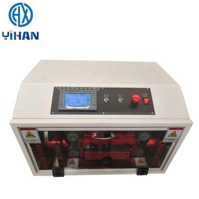 China Automatic PVC Hose Heat Shrink Tubing Cutting Machine with Speed 60-210 Times/Min for sale