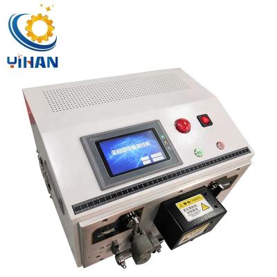 China Touch Screen Wire Cut Strip Machine for Cutting and Stripping 1-5mm Wire Outer Diameter for sale