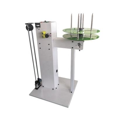 China Electric Wire Pay Off Machine with 350mm Tray Diameter and Positive/Negative Feeding for sale