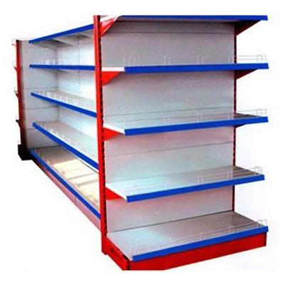 中国 New Commercial 4 Layer Single/Double Side Grocery Racking Modern Display Rack For Store 販売のため