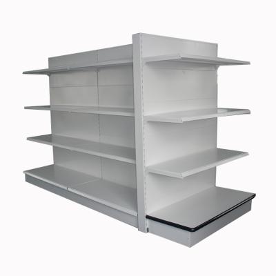 中国 Single / Double Side Store Shelves And Display Cabinets Super Grocery Shelf Design Market Racks 販売のため