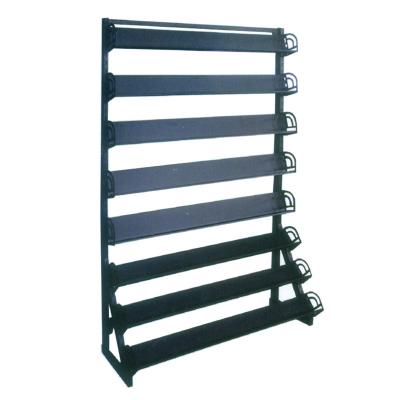 China High Quality Single/Double Side Dvd Disc Media Stores Display Stand Steel Storage Shelves For Stores for sale