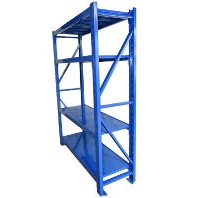 China Corrosion Protection Hot Sale Stackable Mold 5 Tier Storage Racks Iron Warehouse Shelving for sale