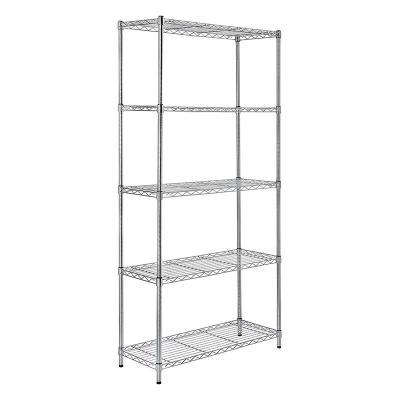 China Wholesale Adjustable Corrosion Protection Boltless Shelves Metal Display Rack Wire Storage Rack for sale