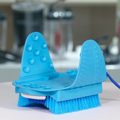 China EXFOLIATE Feet Foot Brush Bristles Deep Clean Scrubber Plastic Scrubber Brush for sale