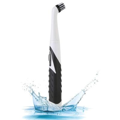 China Sustainable Bathroom Kitchen Used 4 in1 Sonic Scrubber Cleaning Brush Household Electric Brush for sale