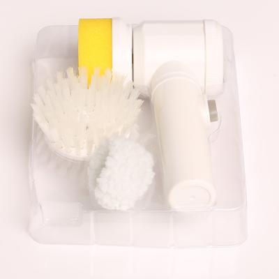 China Sustainable Home, Kitchen Use Multifunctional 5 In 1Electric Magic Cleaning Brush for sale