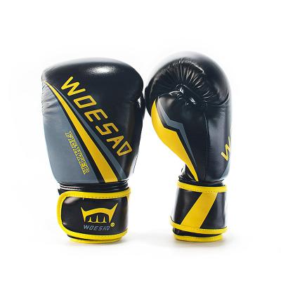 China Adults Fast Delivery Muttahida Majlis-e-Amal Muay Thai Premium Custom Made Black And Gold 6Oz 8Oz Boxing Gloves For Men for sale