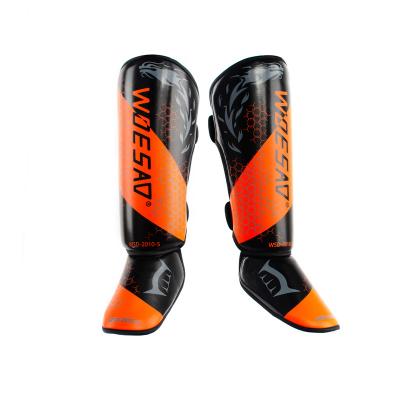 China Shin Guards Muttahida Majlis-e-Amal Karate Thai Guard Stay For Kickboxing Muay Martial Arts Espinilleras Adult Football G Shape for sale