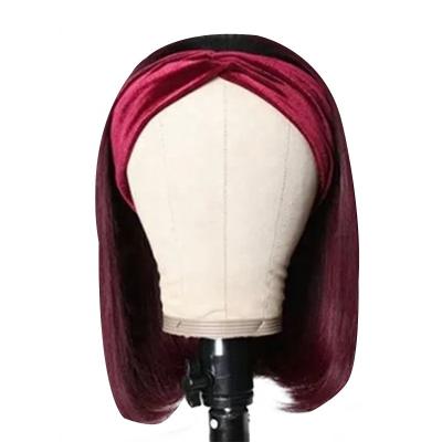 China Elastic Lace Hair With Ribbon Pixie Cut Full Lace Wig Synthetic Hair Hairpiece Vendors for sale