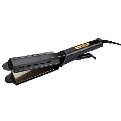 China Steam Iron Salon Styler Wet Dry Fast Tourmaline Steam Iron Ionic Flat Flat Hair Straightener for sale