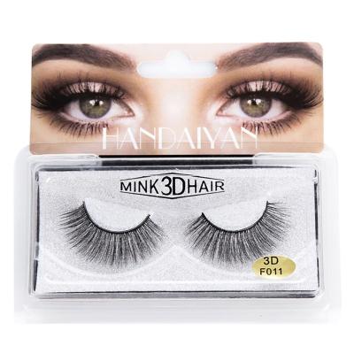 China Set of 3D false eyelash curling with their own glue and tools for sale