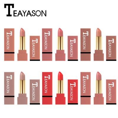 China Waterproof Long Lasting Lipstick Lipstick Square Tube Won't Fade Easily Ready To Ship for sale