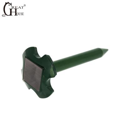 China Hot Selling Disposable GH-202 Amazon Solar Vole Gopher Mouse Mole Reflector Garden Snake Repellent Hunter for sale