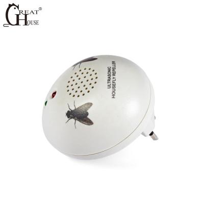 China GH-323 Disposable Indoor Ultrasonic Pest Reflector Fly Insect Control House Fly Trap for sale