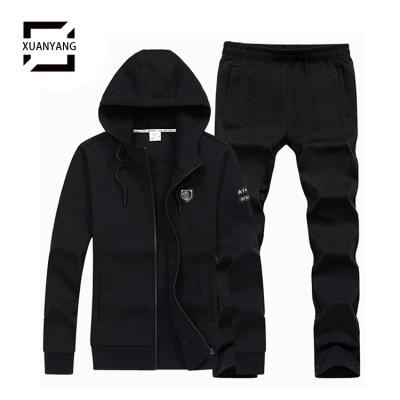 China OEM Service Tracksuit Antibacterial Sportswear For Men /custom Fit Slim Gym Comfortable Men's Tracksuit for sale