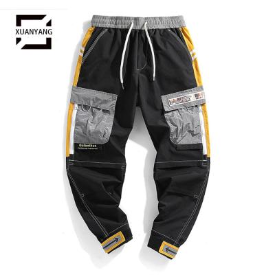 China New Trend Men's Clothing Anti-pilling Cargo Pants Classic Stylish In Hip Hop Style Running Pants for sale