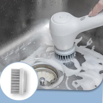 China Factory Price Viable Handheld Rotating China Brush Scrubber Clean Type-c Overheating Protection Filling Electric Cleaning Brush for sale