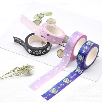 China Popular Portugal Factory Waterproof Sticker Stamp Printing Planning Washi Tape Supplier for sale