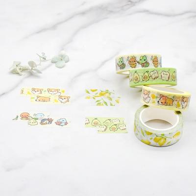 China Waterproof Crepe Paper Rolls Drafting Wholesale Custom Wide Size Waterproof Washi Tape for sale