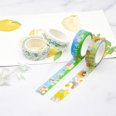 China Waterproof Vintage Washi Tape Waterproof Card Washy Adhesive Tapes for sale