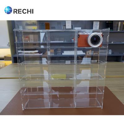 China RECHI Toy LEGO Men Minifigures Miniatures Minifigures Viable Showcase Wall Cabinet Child-Safe Rack for sale