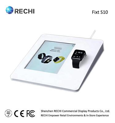 China RECHI Custom Retail Counter / Tabletop Display Stand with Digital Signage for Smart Watch Open Display Fixt S10 for sale